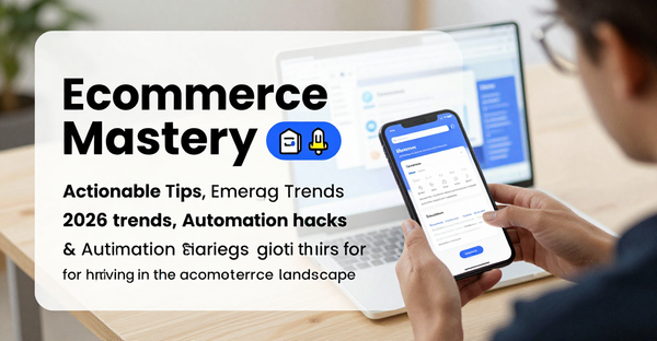 Ecommerce Mastery in 2026: Actionable Tips, Emerging Trends & Automation Strategies